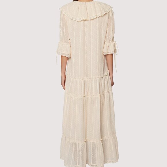 Lost & Wander Poetry in Bloom Ivory Maxi Dress New with Tags - Picture 2 of 5